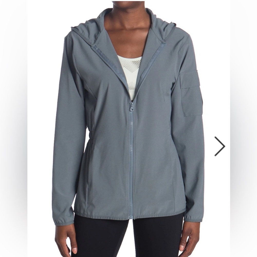 NWT Z by Zella Gray Traction Jacket (Small)